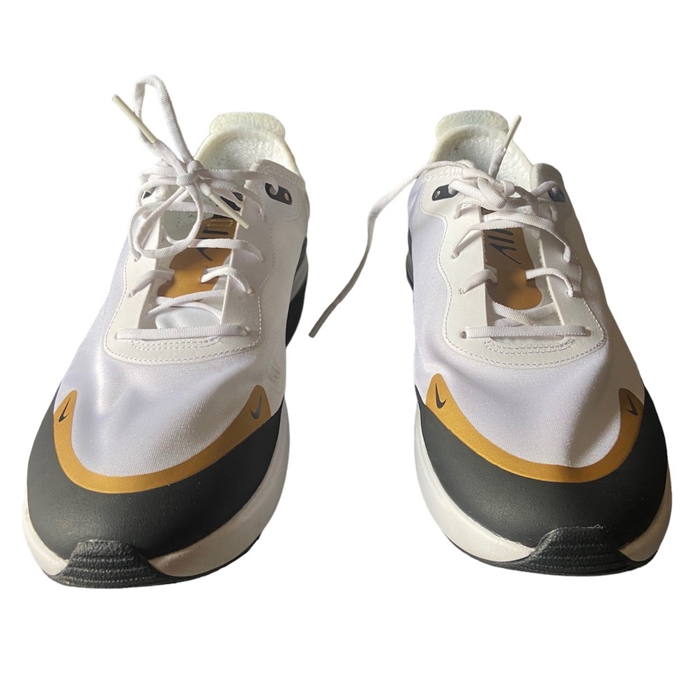 Women’s Nike Air Mac Dis size 9.5 gold and white